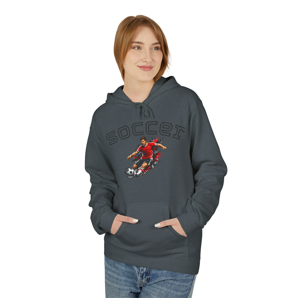 Soccer Player Graphic Hoodie