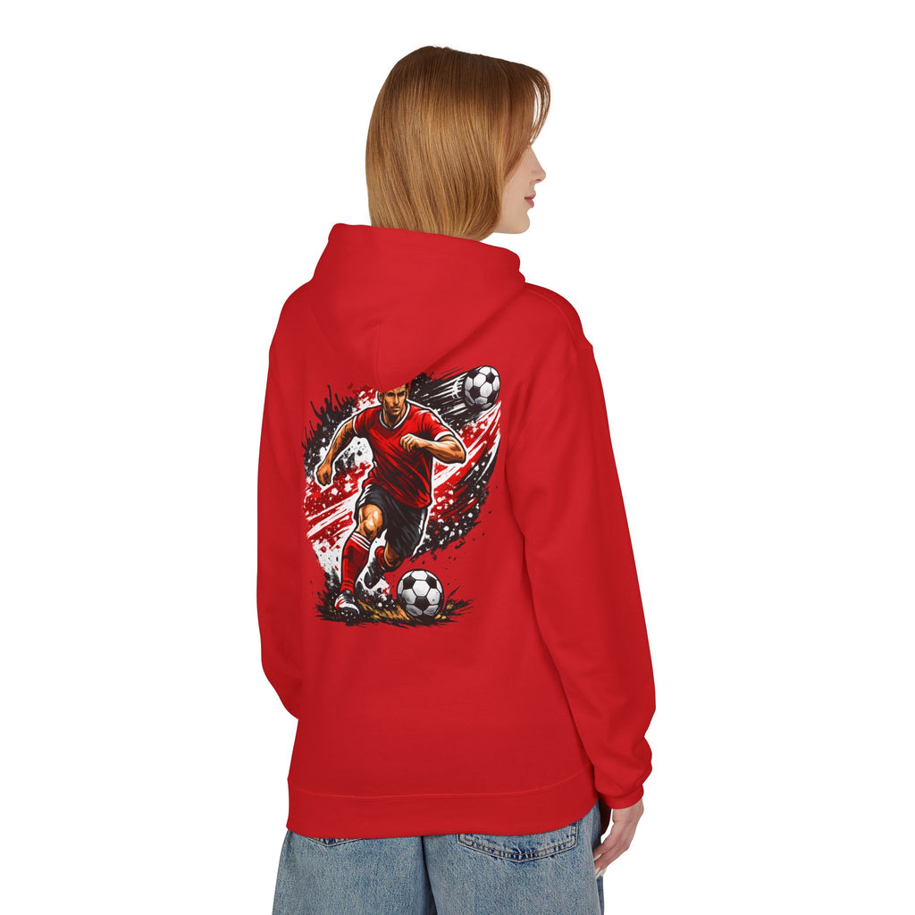 Soccer Player Graphic Hoodie