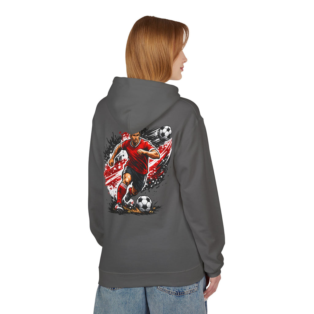 Soccer Player Graphic Hoodie
