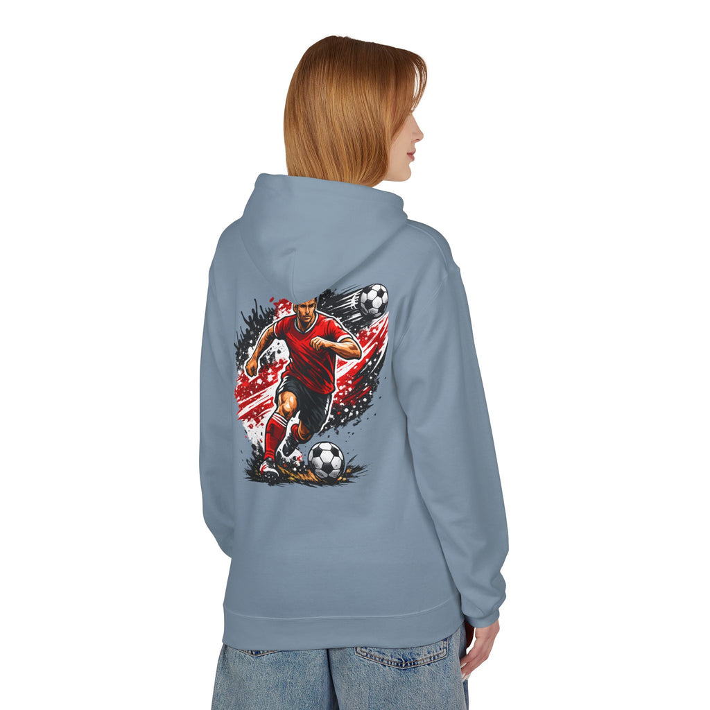 Soccer Player Graphic Hoodie