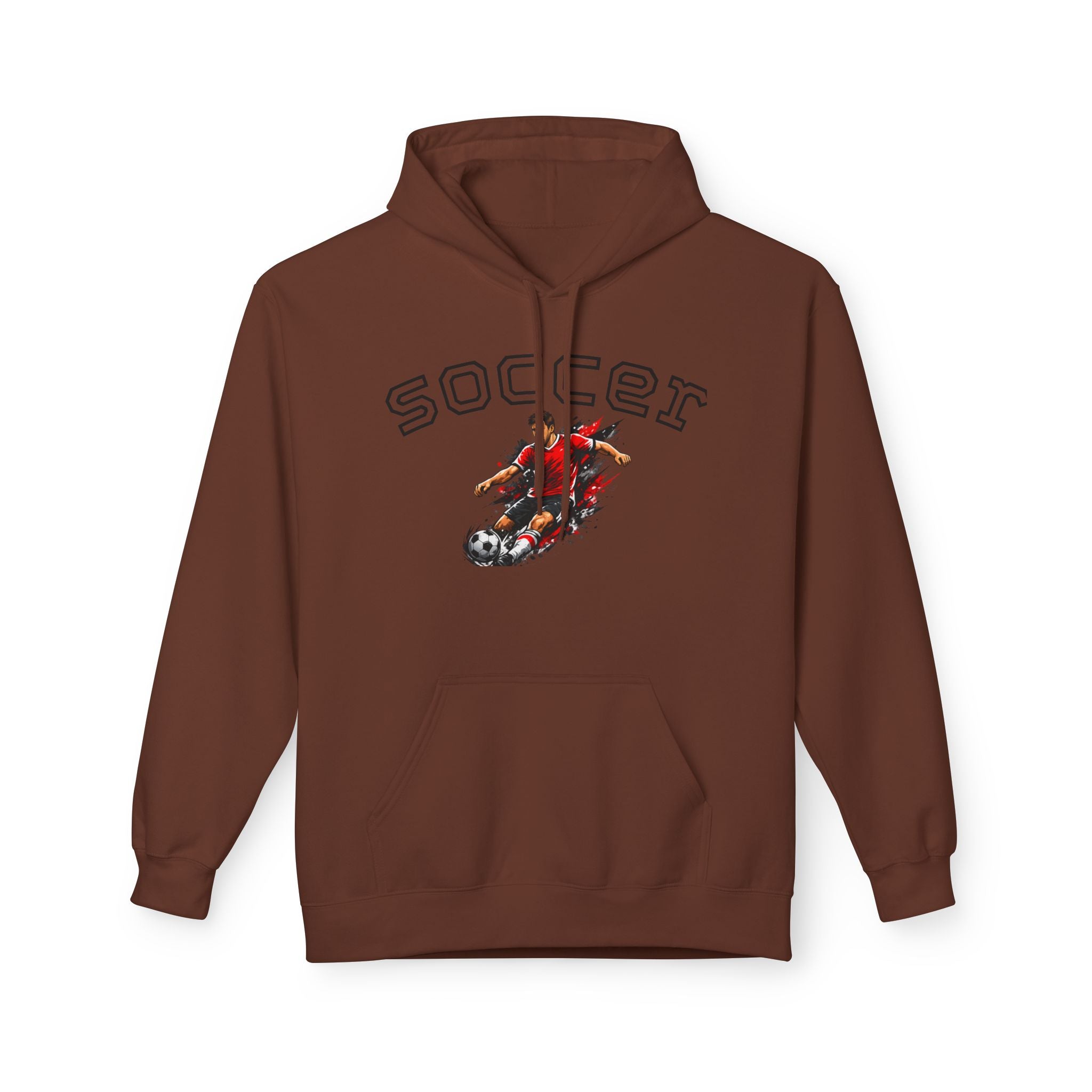 Soccer Player Graphic Hoodie