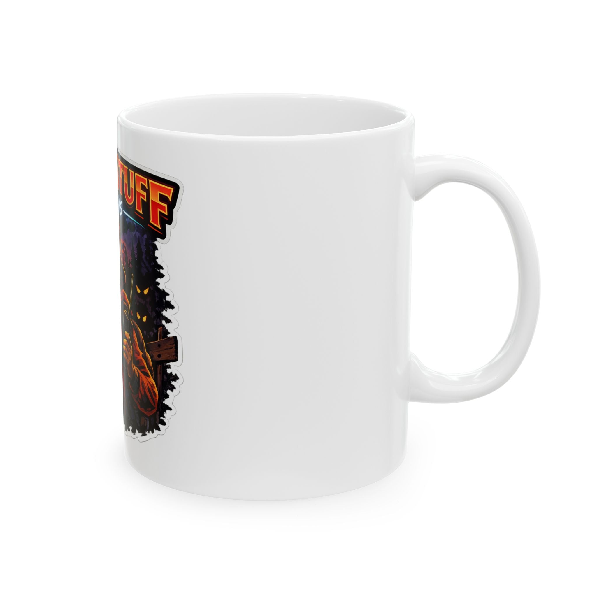 Weird Stuff Happens Mug — Retro Stranger-Inspired Ceramic Coffee Cup (11oz, 15oz)