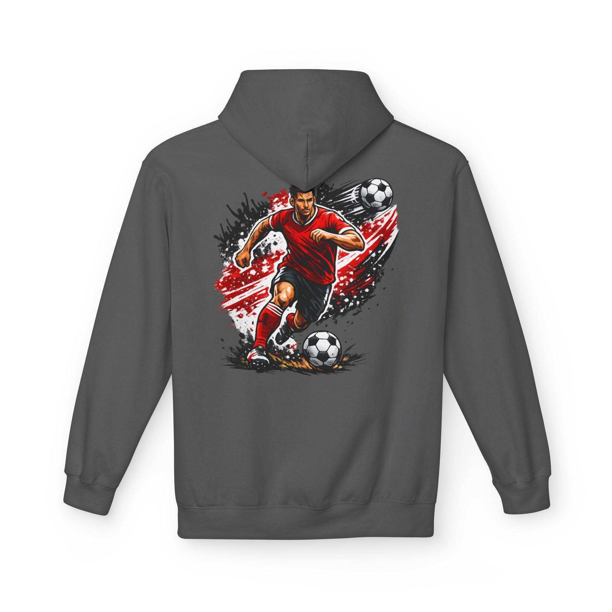 Soccer Player Graphic Hoodie