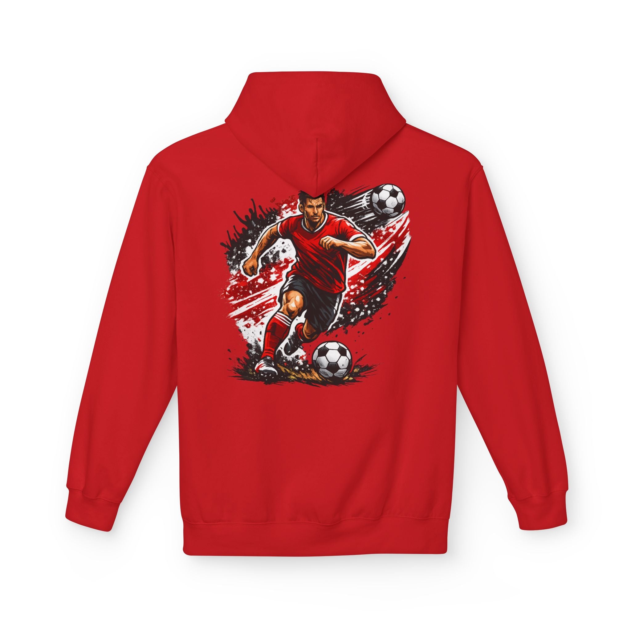 Soccer Player Graphic Hoodie