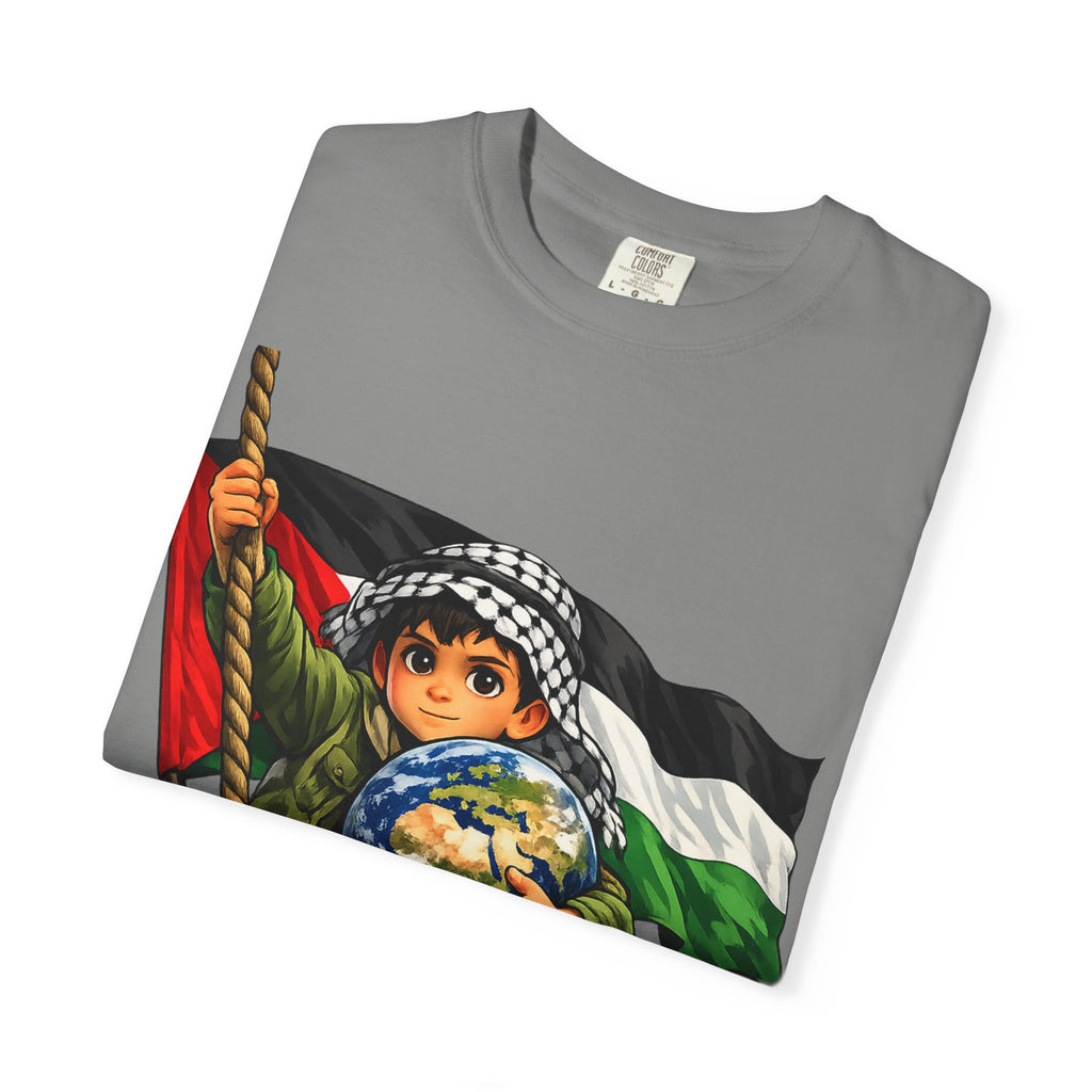 Hold On to Humanity T-Shirt — Palestinian Solidarity Graphic Tee