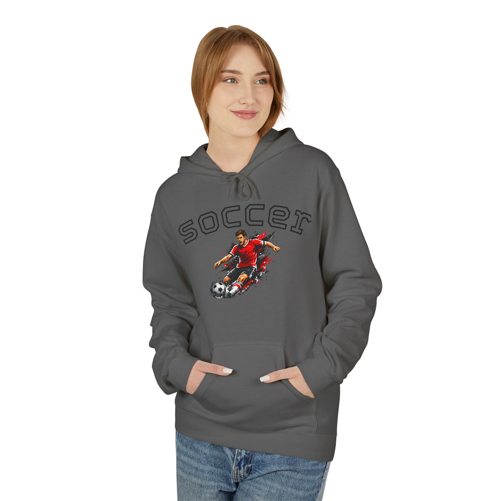 Soccer Player Graphic Hoodie