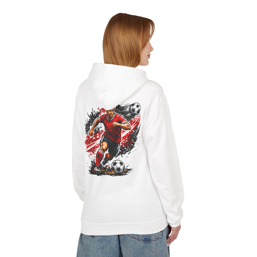 Soccer Player Graphic Hoodie