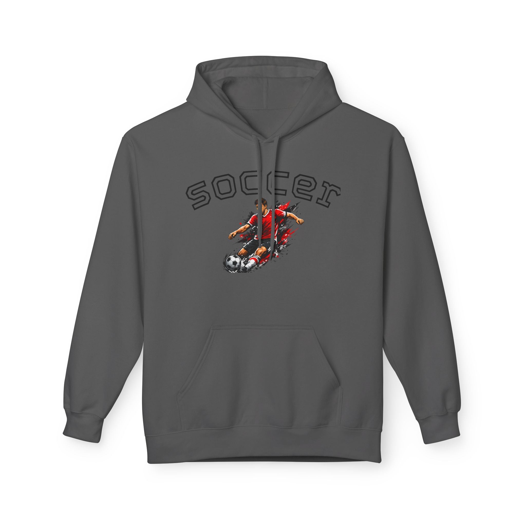 Soccer Player Graphic Hoodie