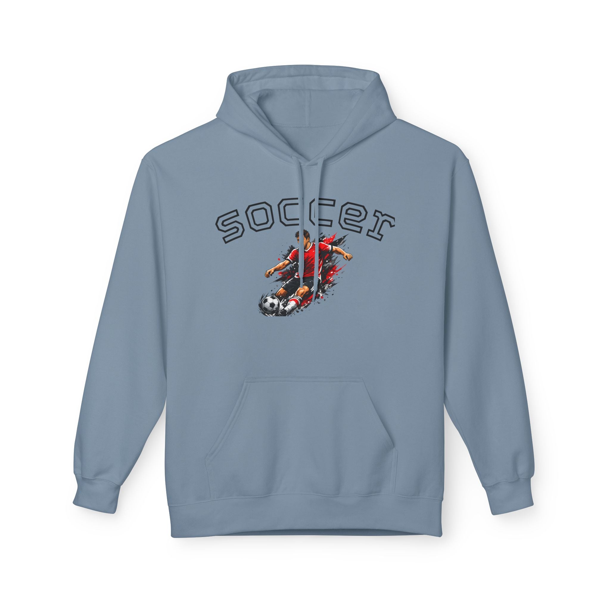 Soccer Player Graphic Hoodie