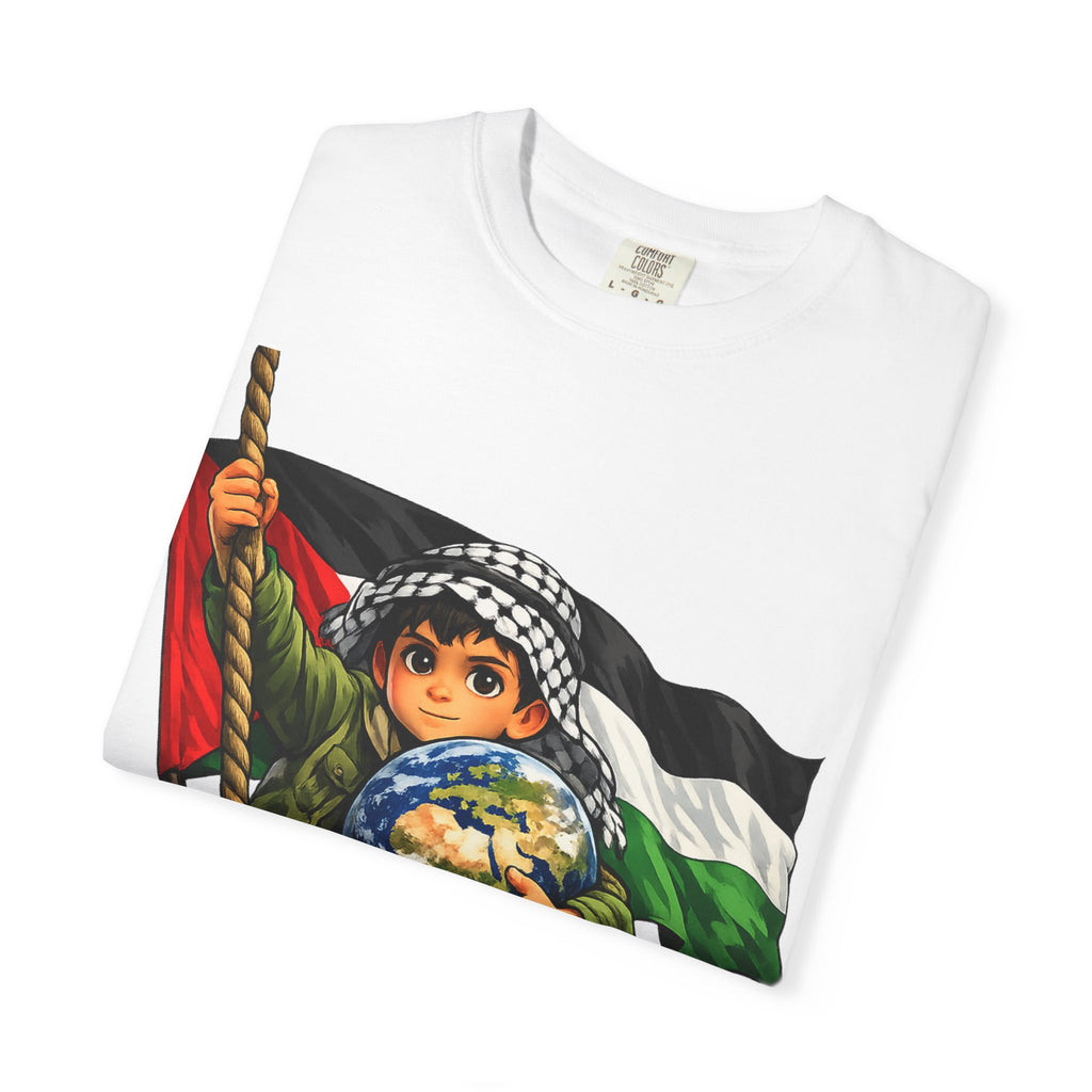 Hold On to Humanity T-Shirt — Palestinian Solidarity Graphic Tee