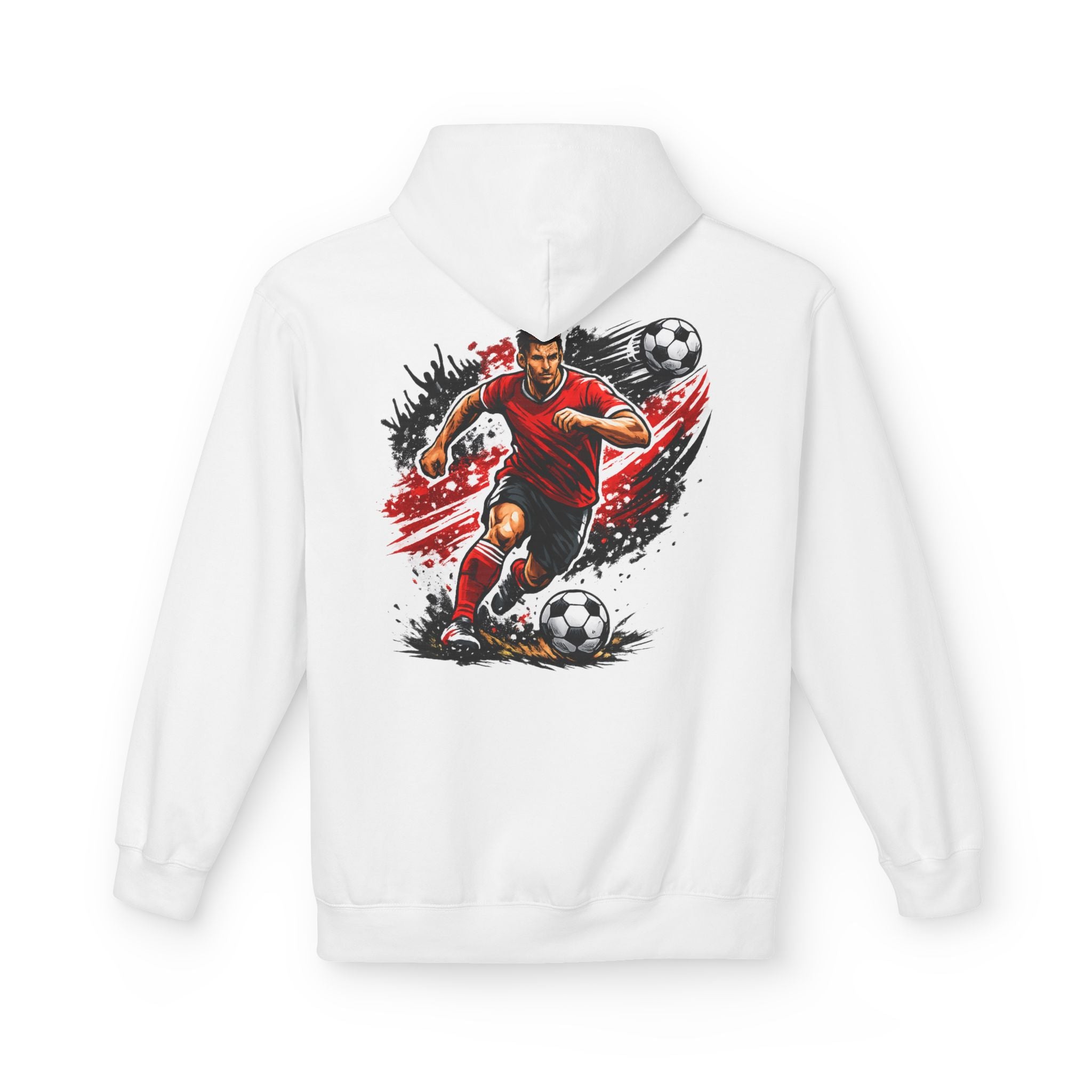 Soccer Player Graphic Hoodie