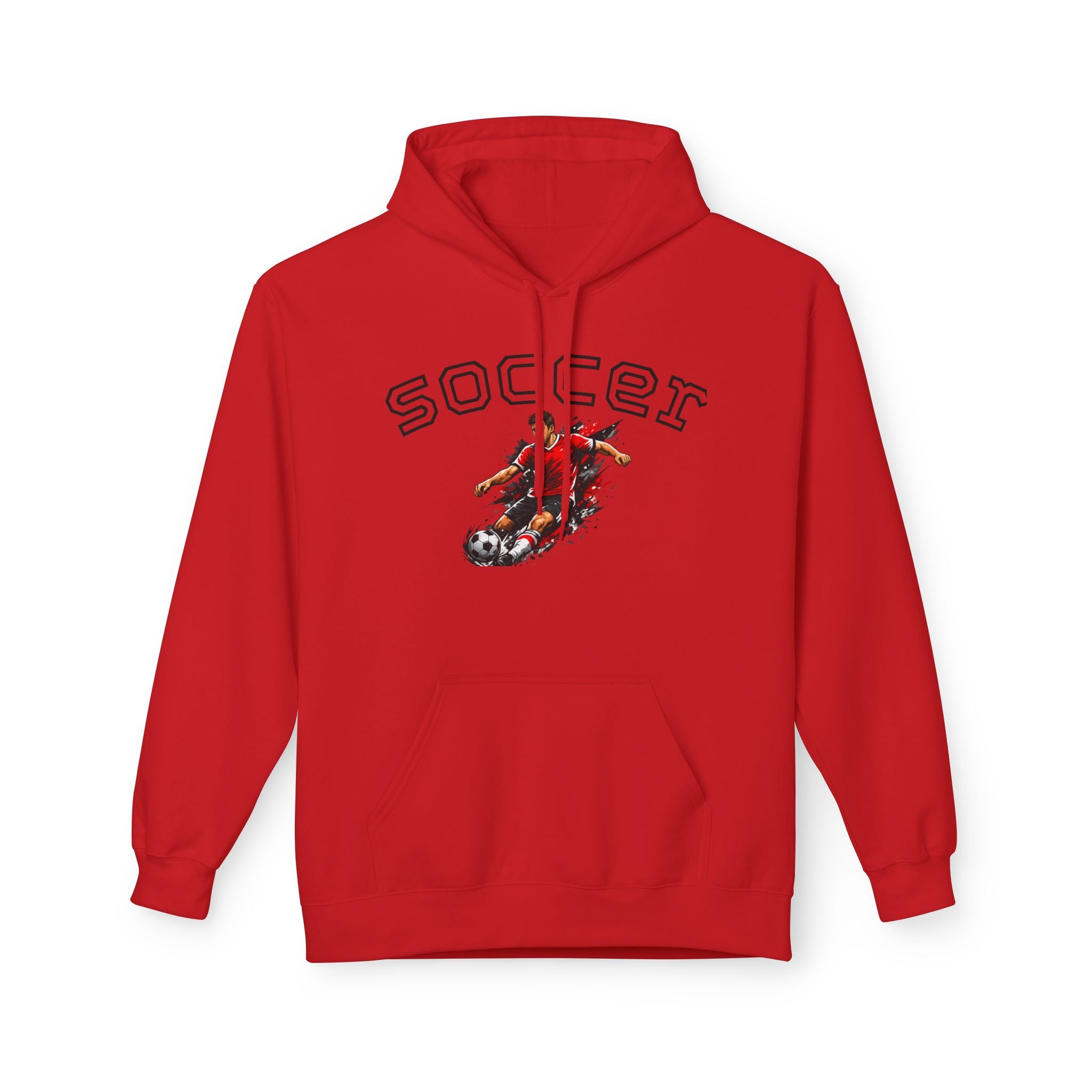 Soccer Player Graphic Hoodie