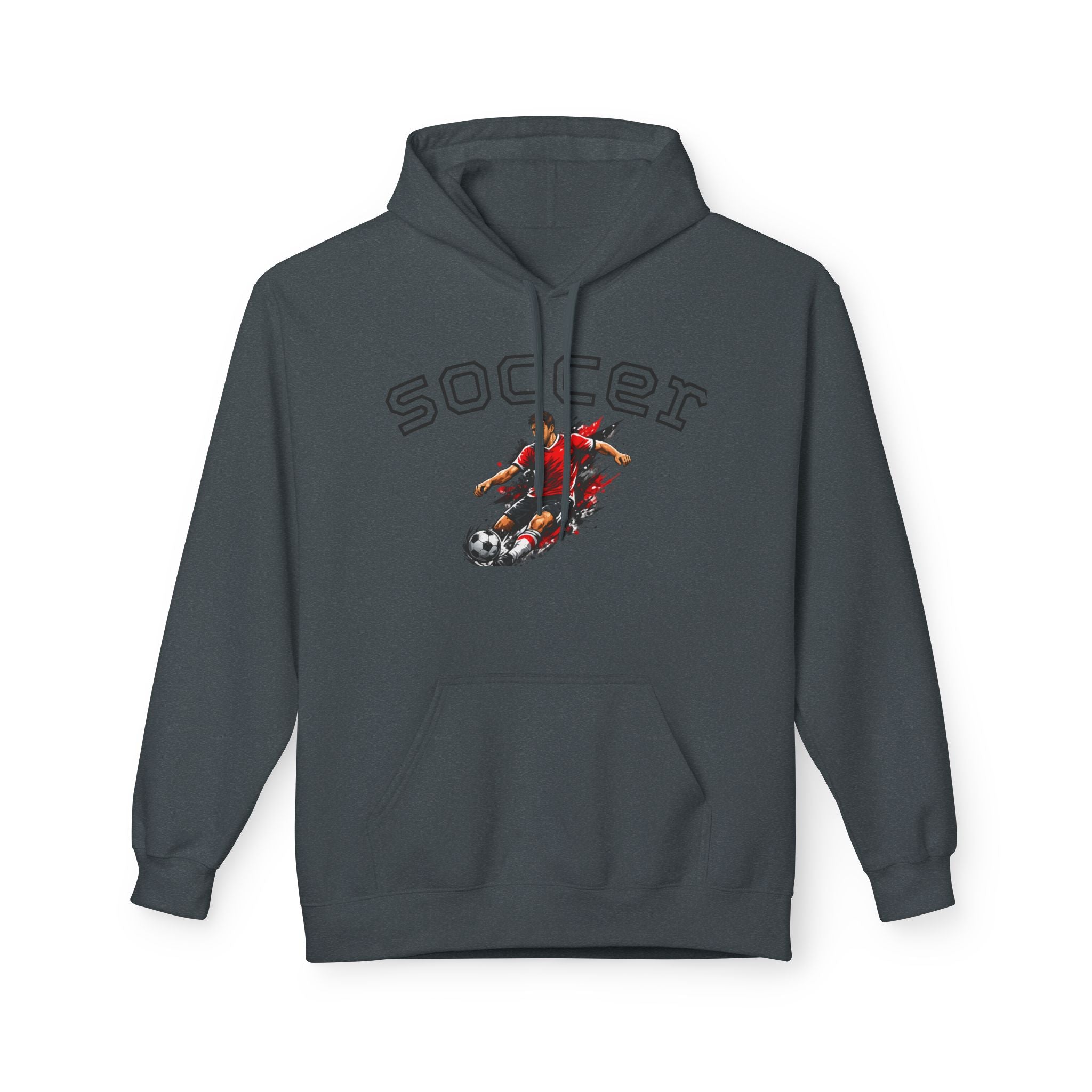 Soccer Player Graphic Hoodie