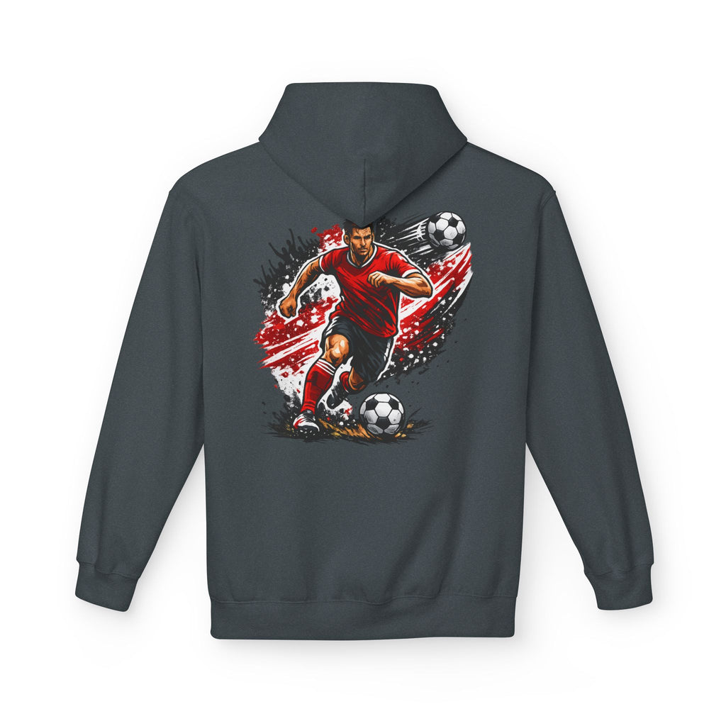 Soccer Player Graphic Hoodie