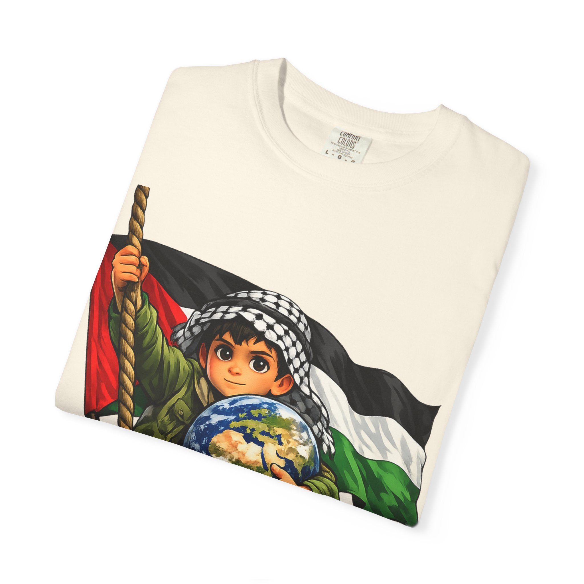 Hold On to Humanity T-Shirt — Palestinian Solidarity Graphic Tee
